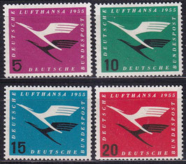 BRD 205-208 ungebraucht mit Falz