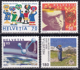 CH 1695-1698 postfrisch