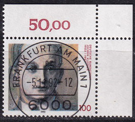 BRD 1643 gestempelt mit Eckrand rechts oben