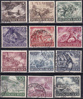 DR 831-842 gestempelt