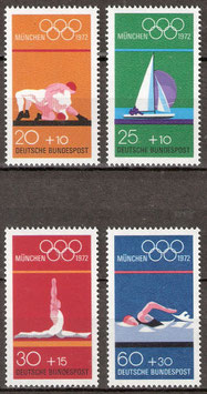 BRD 719-722  postfrisch