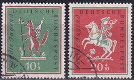 BRD 286-287 gestempelt