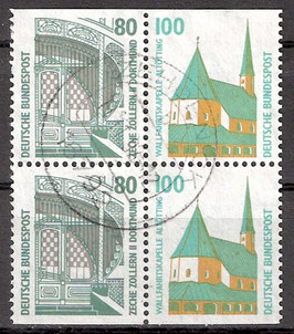 BRD W93+W94 gestempelt