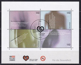 BRD Block 54, 2200-2203 gestempelt ESST Bonn