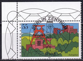BRD 2355 gestempelt ESST mit Eckrand links oben
