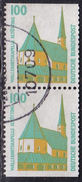 BRD 1406 C/D gestempelt Zusammendruck