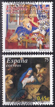 ES 3669-3670 gestempelt