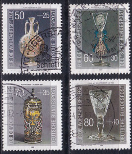 BRD 1295-1298 gestempelt