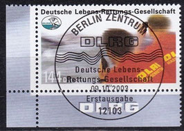 BRD 2367 gestempelt ESST mit Eckrand links unten