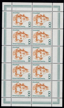 BRD 1955-1956 postfrisch Kleinbögen