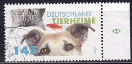 BRD 2945 gestempelt mit Bogenrand rechts