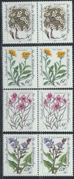 BRD 1188-1191 postfrisch waagrechte Paare