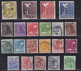 ABGA 943-962 gestempelt