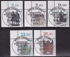 BRD 1934-1938 gestempelt mit ESST und Eckrand links oben