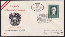 AT-B 1057 Ersttagsbrief (FDC)