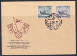 BERL 126-127 FDC