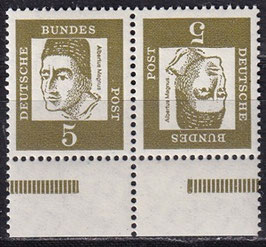BRD K2b postfrisch mit Bogenrand unten (MH10