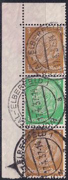 DR S128 gestempelt mit Eckrand links oben (1936/MH36)