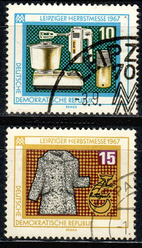 DDR 1306-1307  philat. Stempel