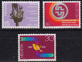 CH 1039-1041 postfrisch