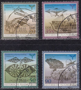 DDR 3311-3314 philat. Stempel