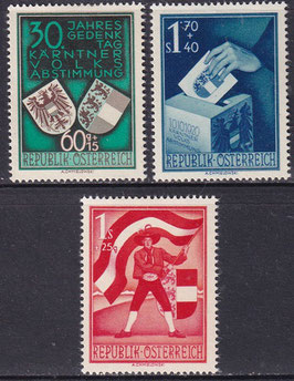 AT 952-954 ungebraucht mit Falz