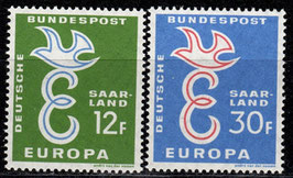 SAAR 439-440 postfrisch