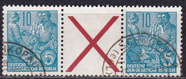 DDR WZ 2 gestempelt (MH1)