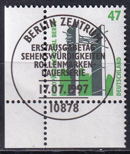 BRD 1932gestempelt mit ESST und Eckrand links unten