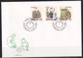 LIE-FDC 899-901 Ersttagsbrief