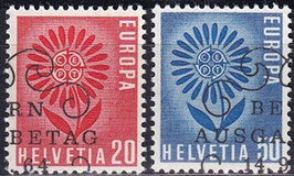 CH 800-801 gestempelt