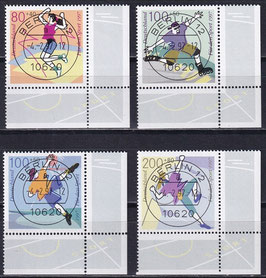 BRD 1898-1901 gestempelt mit Eckrand rechts unten