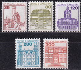 BRD 1139-1143 postfrisch