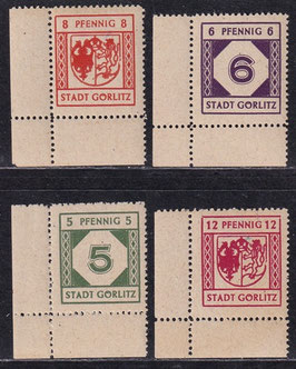 LOK-Görlitz 13-16 postfrisch mit Eckrand links unten