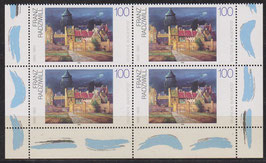 BRD 1774 postfrisch Viererblock mit Bogenrand