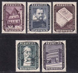 AT 989-993 gestempelt