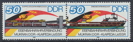 DDR 3052-3053 postfrisch Zusammendruck