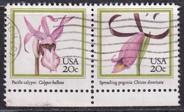 USA 1686-1685 gestempelt Zusammdendruck