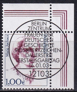 BRD 2305 gestempelt ESST mit Eckrand rechts oben