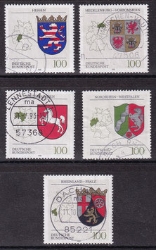 BRD 1660-1664 gestempelt