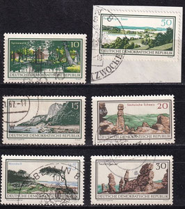 DDR 1179-1184 gestempelt