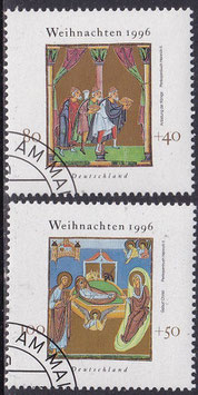 BRD 1891-1892 gestempelt