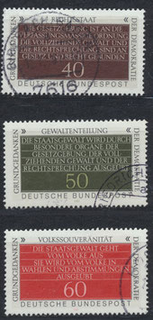 BRD 1105-1107 gestempelt