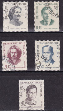 DDR 881-885 philat. Stempel (2)