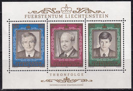 LIE Block 13; 942-944 postfrisch