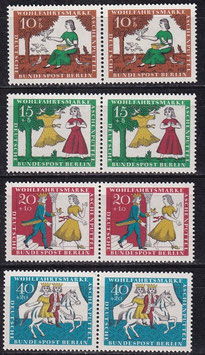 BERL 266-269 postfrisch waagrechte Paare