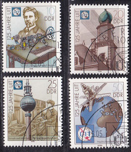 DDR 3332-3335 philat. Stempel