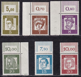 BRD 347x-352x WOR postfrisch