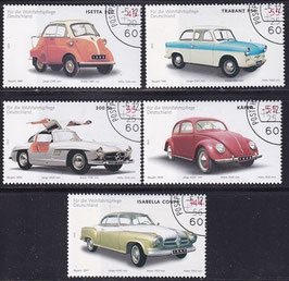 BRD 2289-2293 gestempelt