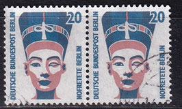 BERL 831 gestempelt waagrechtes Paar